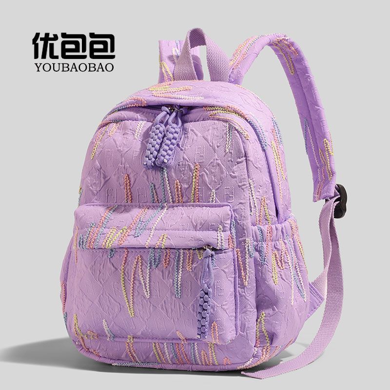 حقيبة ظهر مدرسية عصرية للبنات بقماش أكسفورد مسامي - Image 4
