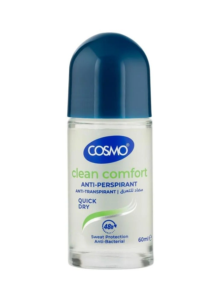 كوزمو مضاد للتعرق كلين كومفورت 60 مل