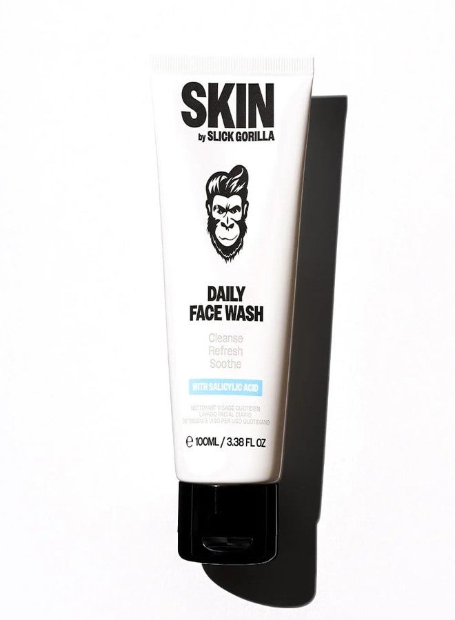 Slick Gorilla Daily Face Wash for Men with Salicylic Acid 3.4 Fl Oz - Image 1