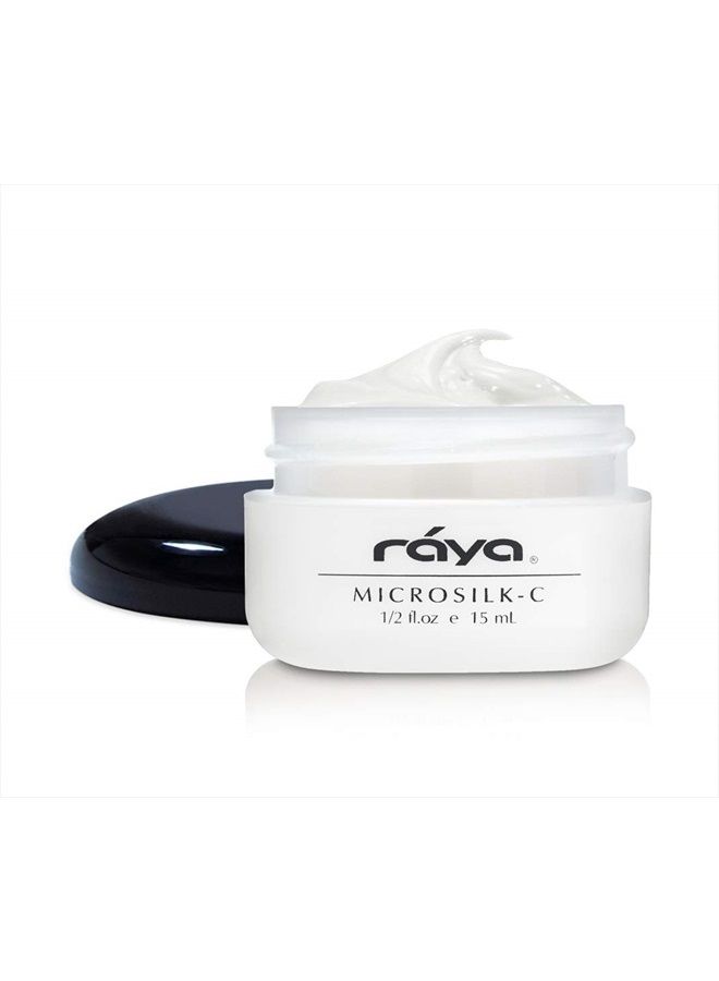 Raya Microsilk-C Cream (407) | Gentle Treatment for the Under-Eye Area | Brightens, Revives Fatigue, and Tones Under the Eyes | Helps Reduce Puffiness, Lines, and Wrinkles - Image 1
