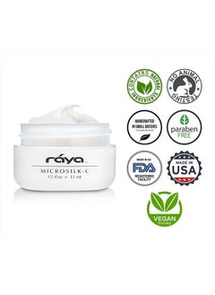 Raya Microsilk-C Cream (407) | Gentle Treatment for the Under-Eye Area | Brightens, Revives Fatigue, and Tones Under the Eyes | Helps Reduce Puffiness, Lines, and Wrinkles  - Image 4