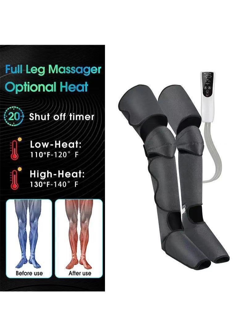 ايكانبو جهاز تدليك الساق بضغط الهواء، جهاز تدليك الساق لتحسين الدورة الدموية وتسكين الآلام، جهاز تدليك الساق والفخذ بضغط الهواء، يساعد جهاز تدليك الساق على تقليل التورم واسترخاء العضلات - Image 3