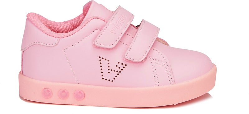 VICCO Oyo Light Girl First Step Pink Sneaker  - Image 1