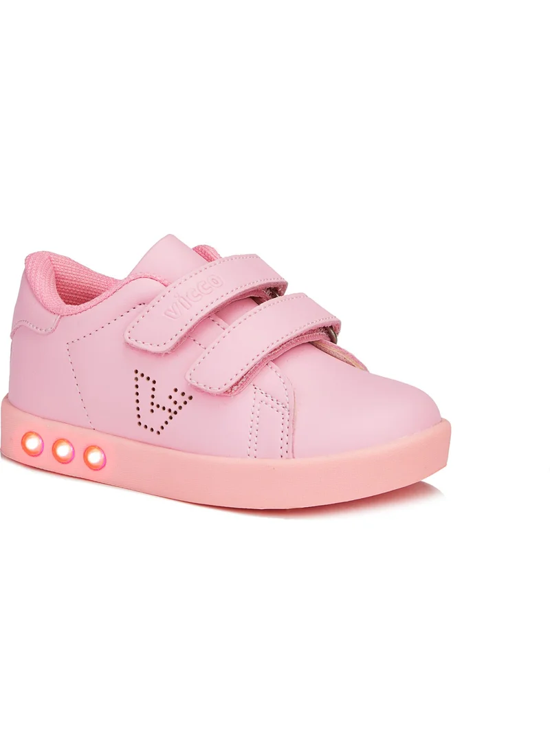 فيكو Oyo Light Girl First Step Pink Sneaker