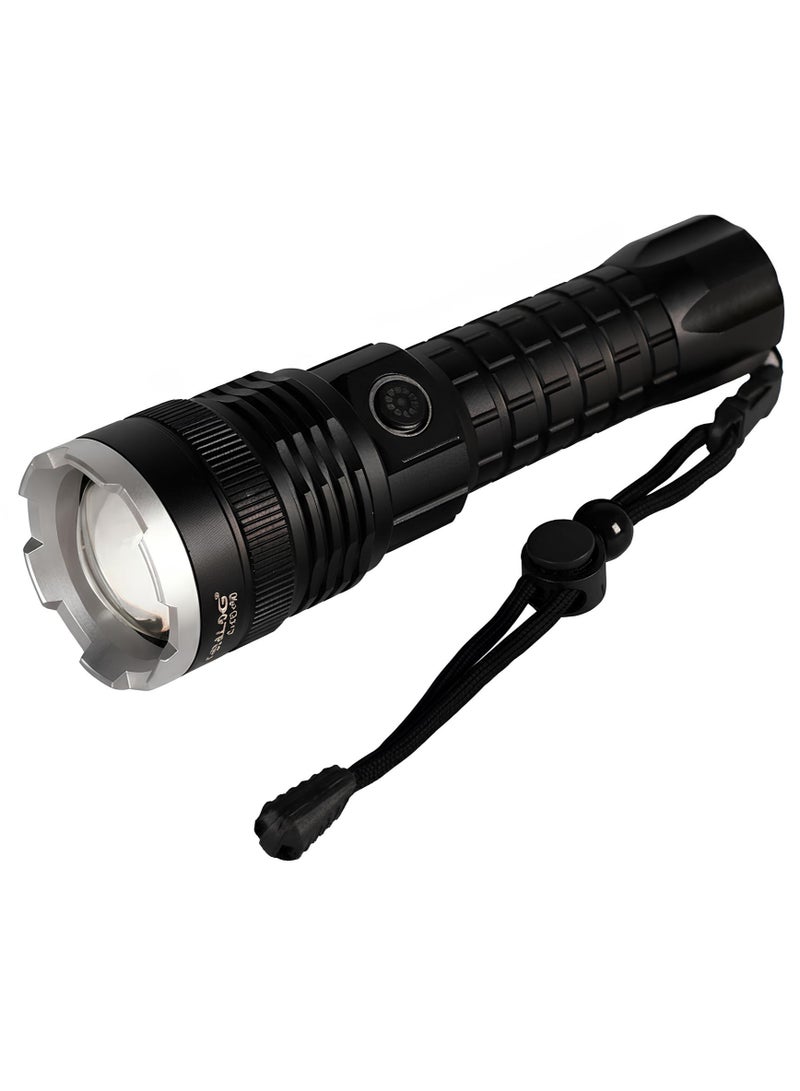 P90 Ultra-Bright Rechargeable Flashlight – 3 Lighting Modes, 1000m Long Beam, Water-Resistant with 8000mAh Battery - Image 2