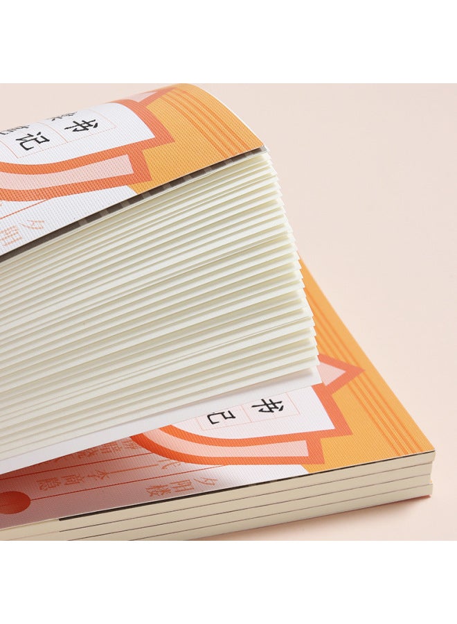 HELPS Creative A5 Primary School Students' Homework Book Children's Classroom Extract Book Thickened B5 Reading Notebook Dictation Book - Image 4