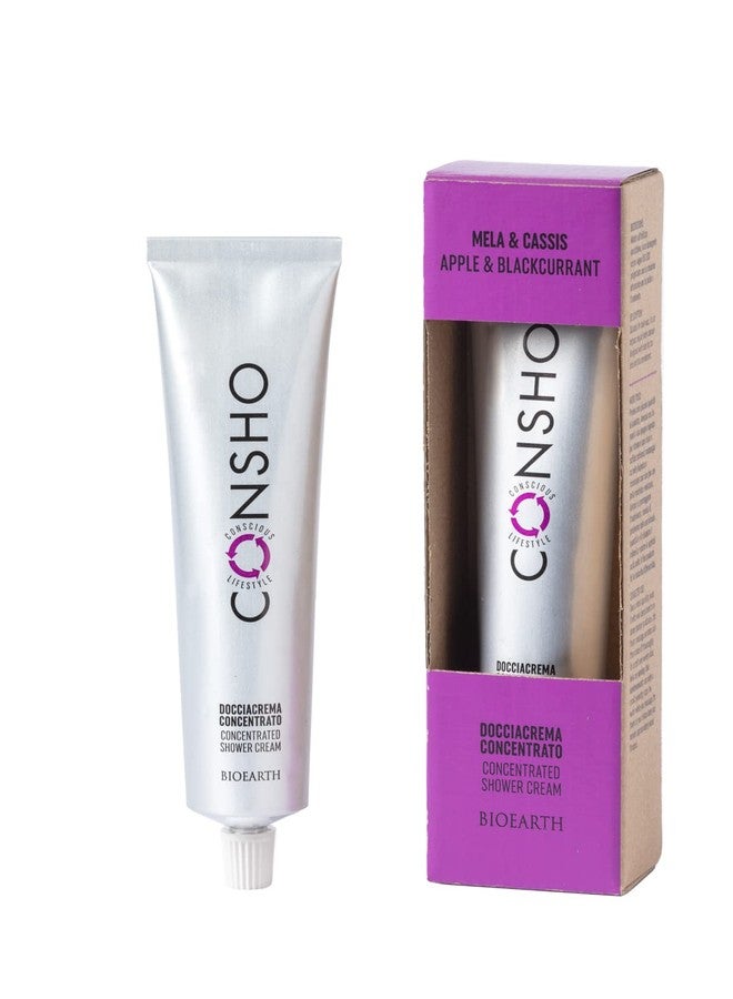 Bioearth Consho, Concentrated Bath Cream with Aloe Vera Juice, Shea Butter, Coconut Oil and Blackcurrant Extract from Organic Farming, Vegan, AIAB Certification - 100ml Pack - Image 1