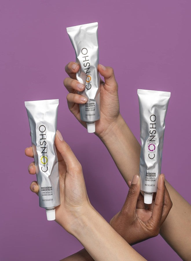 Bioearth Consho, Concentrated Bath Cream with Aloe Vera Juice, Shea Butter, Coconut Oil and Blackcurrant Extract from Organic Farming, Vegan, AIAB Certification - 100ml Pack - Image 5