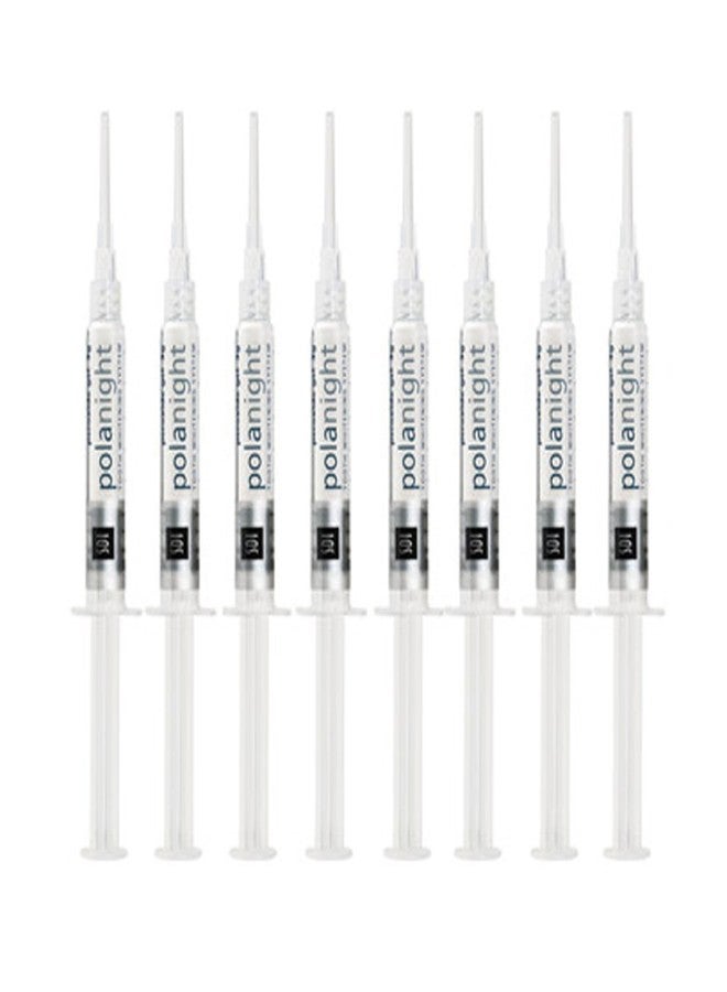 Polanight 16% 8 Syringe Pack Teeth Whitening/bleaching Gel Like Opalescence Dental Health Care