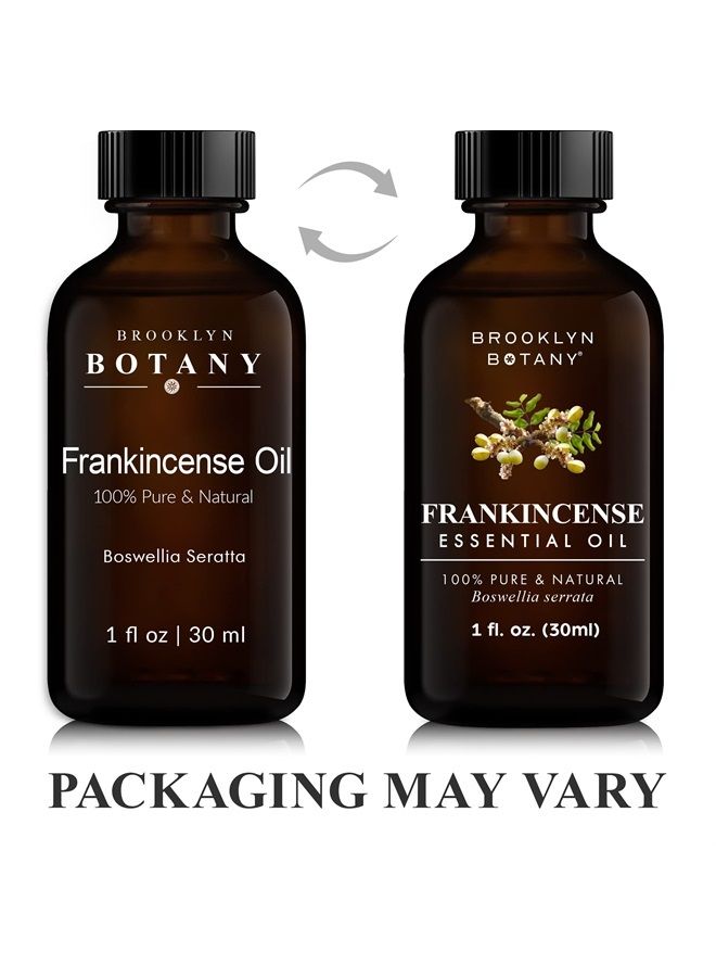 Brooklyn Botany Frankincense Essential Oil – 100% Pure and Natural – Therapeutic Grade Essential Oil with Dropper - Frankincense Oil for Aromatherapy and Diffuser - 1 Fl. OZ - Image 4