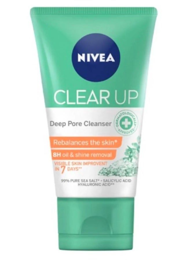 نيفيا غسول وجه كلير اب للمسام العميقة من نيفيا - 150 مل - Image 1