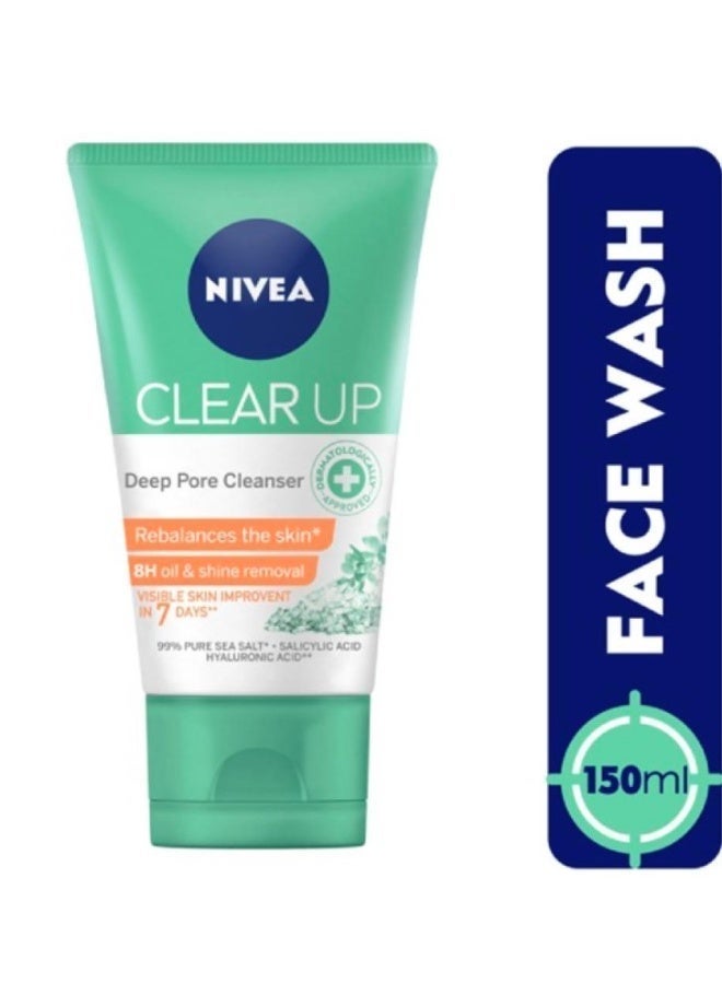 نيفيا غسول وجه كلير اب للمسام العميقة من نيفيا - 150 مل - Image 2