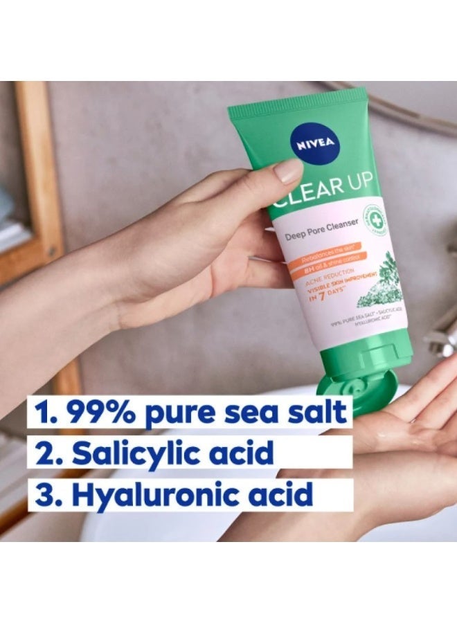 نيفيا غسول وجه كلير اب للمسام العميقة من نيفيا - 150 مل - Image 4