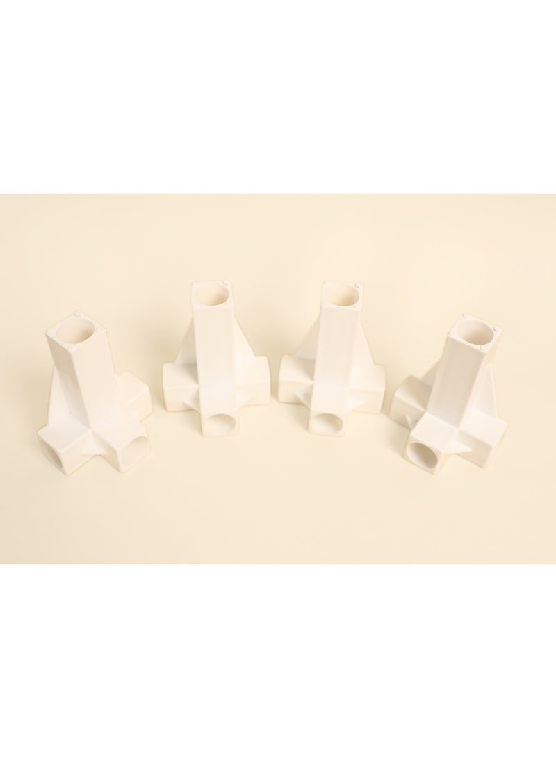 TTTP The Professionals Choice Triple Plastic Connector For Joining Metal Tubes Set Of 4 Pieces - Image 2