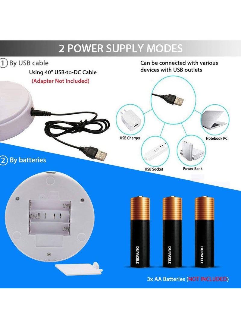 AUTOYSUR Tree Light for Room Decor, Aesthetic Lamps for Living Room, Cute Night Light for House Decor, Good Ideas for Gifts, Home Decorations, Weddings, Holidays and More (Warm White, 108 LED) - Image 2