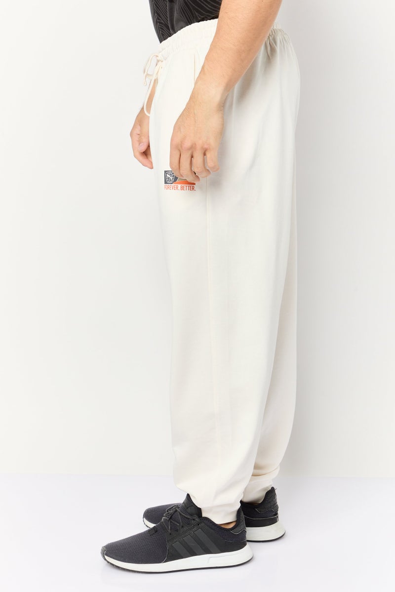PUMA Men Sportswear Fit Outdoor Sweatpants, Cream  - Image 3