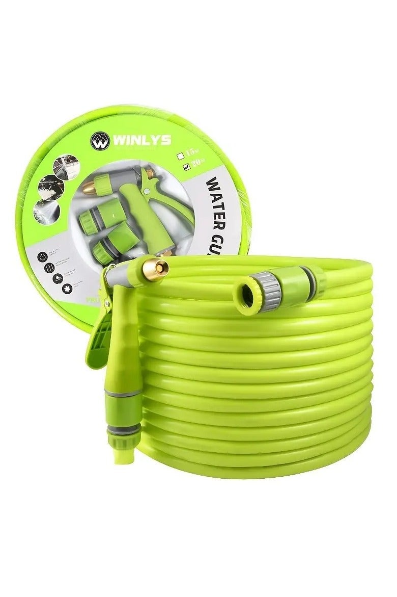 فكسر مجموعة مسدسات الماء عالية الضغط من فيكسير مع أنبوب بطول 15 مترًا - مثالية لغسيل السيارات والبستنة وتنظيف المنزل - Image 1