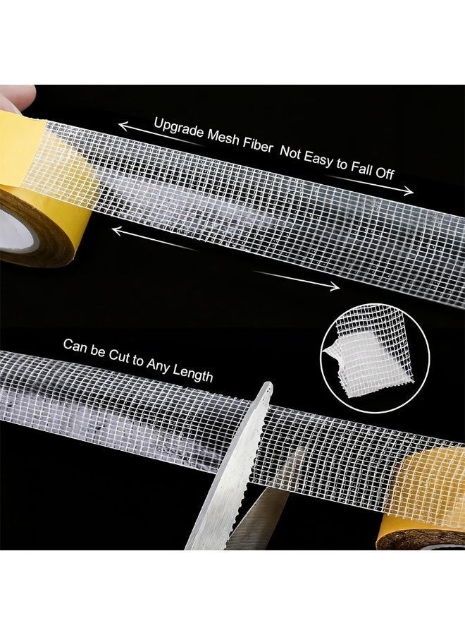 Double Sided Fabric Adhesive Tape for Clothing, Strong Adhesive Two-Face Tape, Heavy Duty Double Sided Tape for Carpet Clothes Curtain, 2cmx20m(0.8inchx66ft) - Image 5