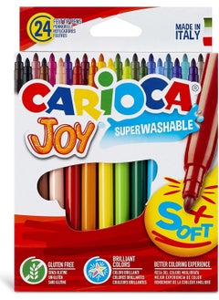 carioca Joy Super Washable Felt Paint Pen 24 pcs  - Image 1