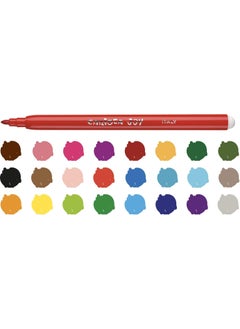 carioca Joy Super Washable Felt Paint Pen 24 pcs  - Image 2