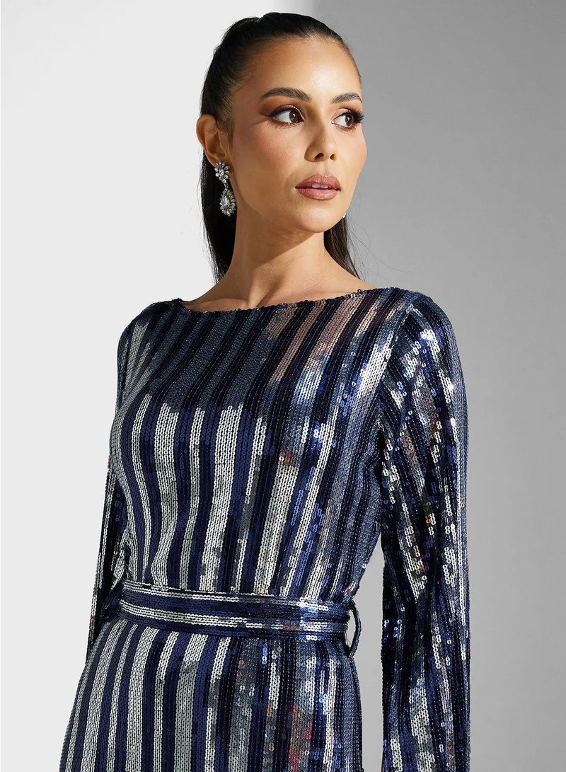 جولدن ابل Sequin Detail Dress