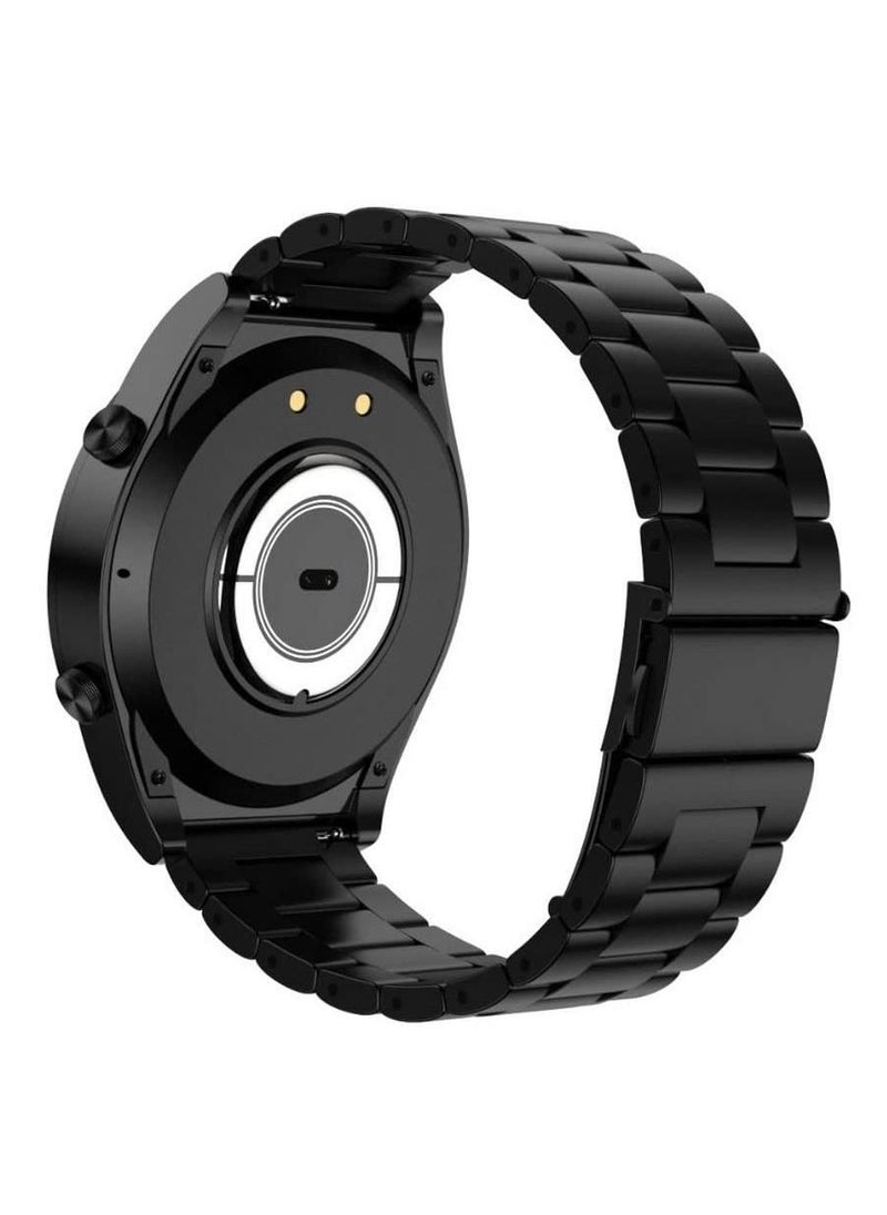 Generic - G Tab Smart Watch GT3 Pro Round Shape with Two Set Strap and Voice Assistance Bluetooth Wireless Watch HD Voice Call IP67 Waterproof HD Full Touch Screen 1.32 inch Display - Image 1