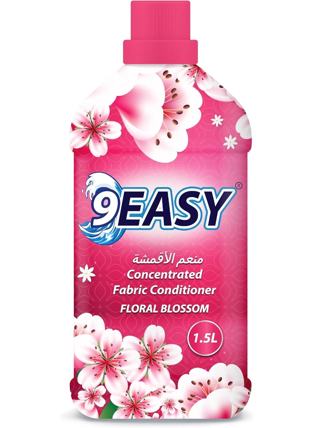 9EASY Concentrated Fabric Softener Floral Blossom 1.5L