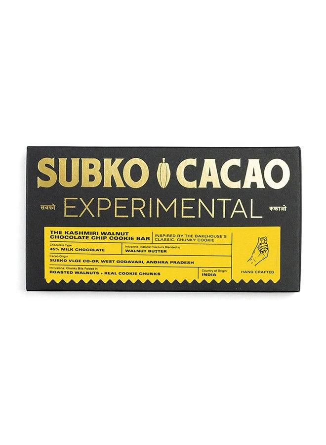 Subko Cacao - Experimental: The Kashmiri Walnut Chocolate Chip Cookie Bar - Image 3