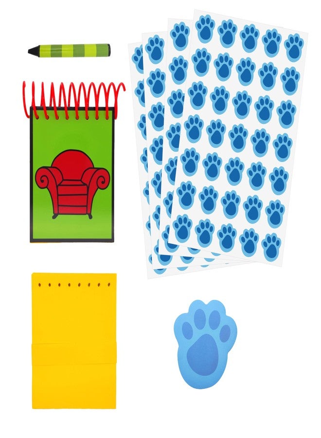 ASVP Shop STEVE - Handy Dandy Notebook With 1 Crayon, 140 Stickers, 60 Spare Paper, Mini Notepad - Image 1