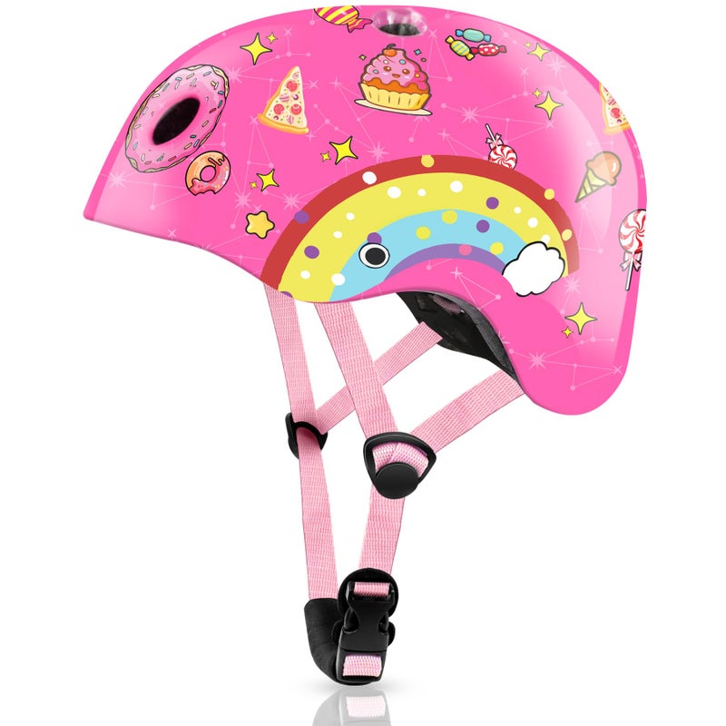 Vvinca Toddler Helmet for 1/2/3/4/5/6/7/8 Years Old, Kids Bike Helmets Ages 3-5/5-8, Kids Children Helmet for Youth Boys and Girls - Image 1