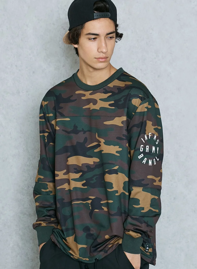 Grimey Smoky Mesh Sweatshirt
