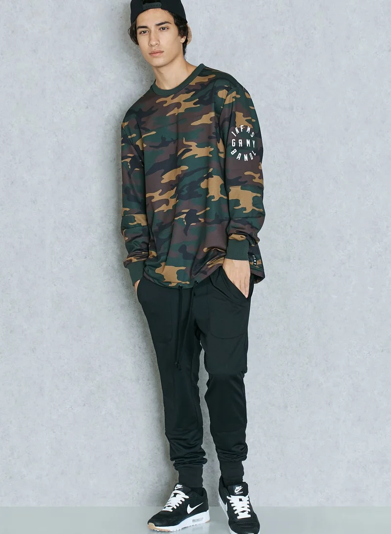 Grimey Smoky Mesh Sweatshirt