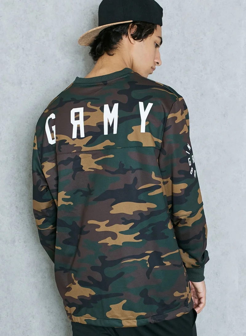 Grimey Smoky Mesh Sweatshirt