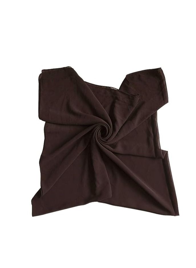 ELTRAZONE Chiffon Shailah Hijab Muslim Islamic Arab Scarf Headscarf Abaya Shawl Scarves Soft, - Image 4