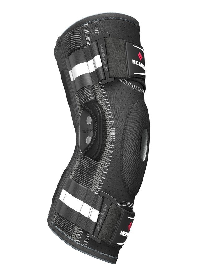 NEENCA Professional Knee Brace for Knee Pain, Hinged Knee Support with Removable Dual Side Stabilizers, Strong Stability for Joint Pain Relief, Arthritis, Meniscus Tear, ACL, PCL, MCL, Runner, Workout - Image 1