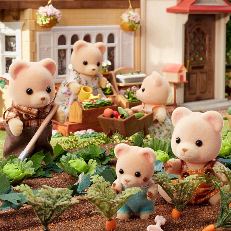 Calico Critters Calico Critters Cuddle Bear Family, Dolls, Dollhouse Figures, Collectible Toys 4 Count  - Image 3