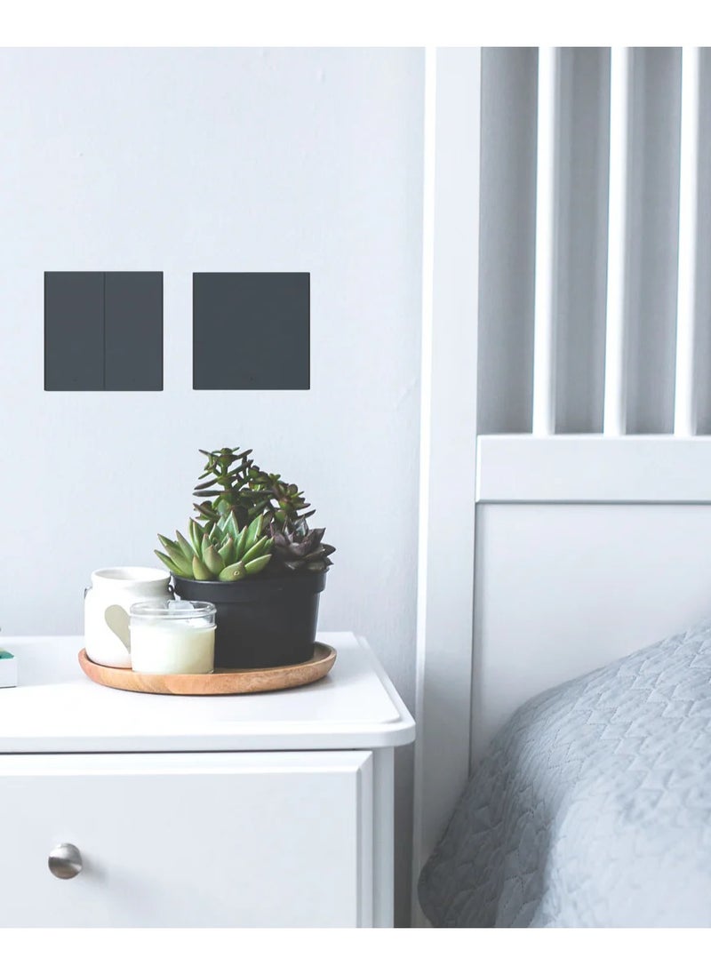 Aqara - Aqara Wall Switch H1(with neutral double rocker) - Image 1