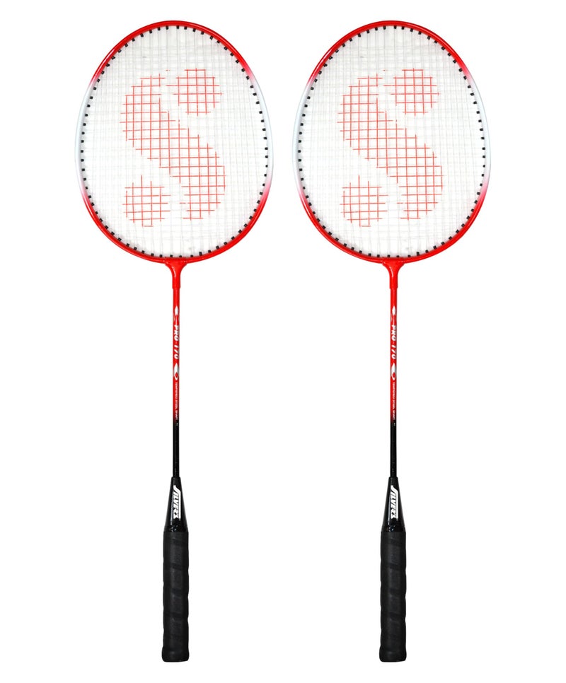 Silvers Silver's Aluminium Pro-170 Badminton Kit (2 Racquets with Full Cover) - Image 2