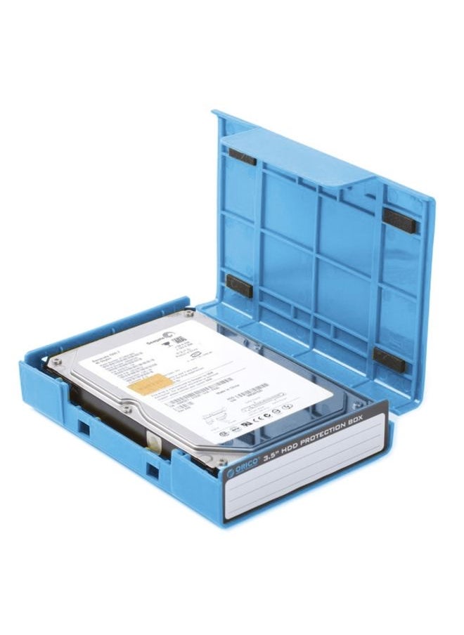 BURAQ - ORICO PHP-35 3.5 inch SATA HDD Case Hard Drive Disk Protect Cover Box(Blue) - Image 1