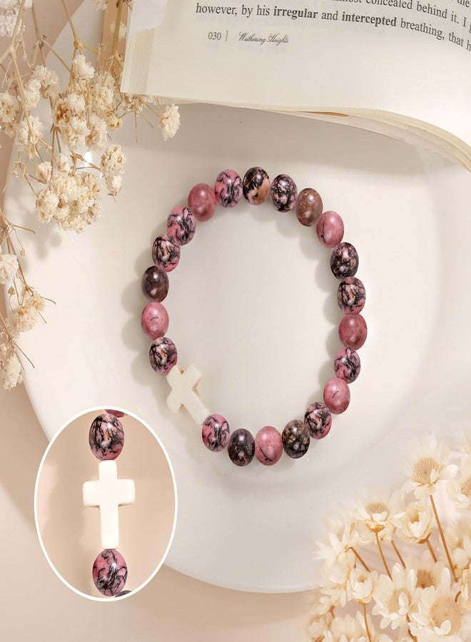Paderast Christian Mothers-Day Gifts for Women, First Communion Confirmation Graduation Gifts Religious Cross Bracelet for Mom/Daughter/Friend/Sister/Grandma/Granddaughter/Godmother/Her, Inspirational Birthday - Image 5