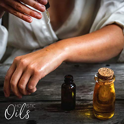 holistic oils Small Essential Oil Dropper Tops – 6‑Pack Bent Glass & Rubber Bulbs – Fits 5ml Bottles (Boston Round 18/415) – Leak-Proof & Reusable – Great for Thicker Oils & DIY Blends - Image 5