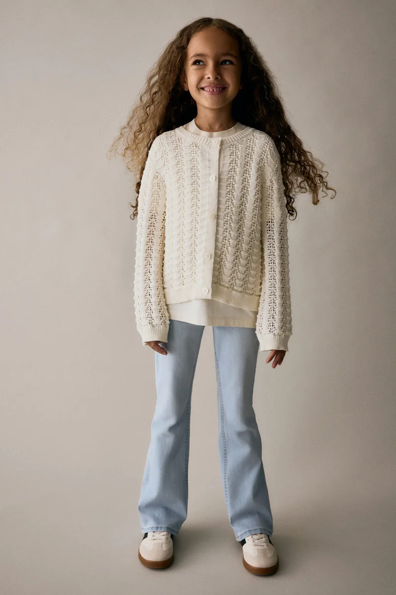 H&M Superstretch Flared Leg Jeans