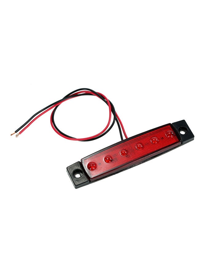 NIBEMINENT 10-Piece 6 LED Amber Side Marker Light Indicator 12V For Truck Bus Boat RV Lorries Jeep SUV  - Image 3