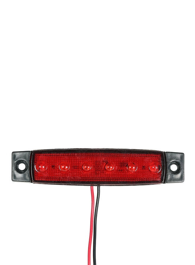 NIBEMINENT 10-Piece 6 LED Amber Side Marker Light Indicator 12V For Truck Bus Boat RV Lorries Jeep SUV  - Image 4