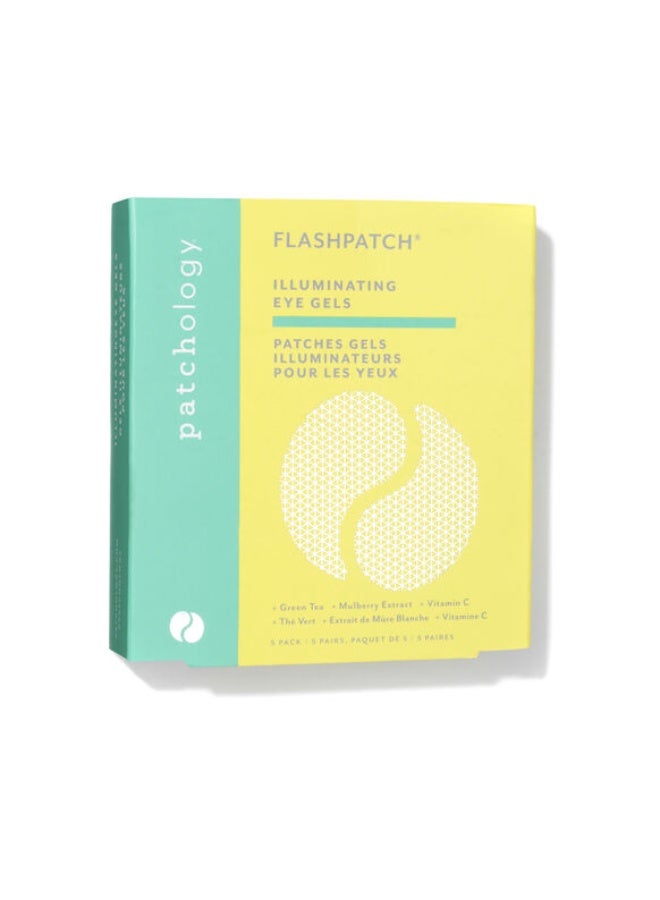 Patchology FlashPatch Illuminating Eye Gels pack of 5 - Image 2