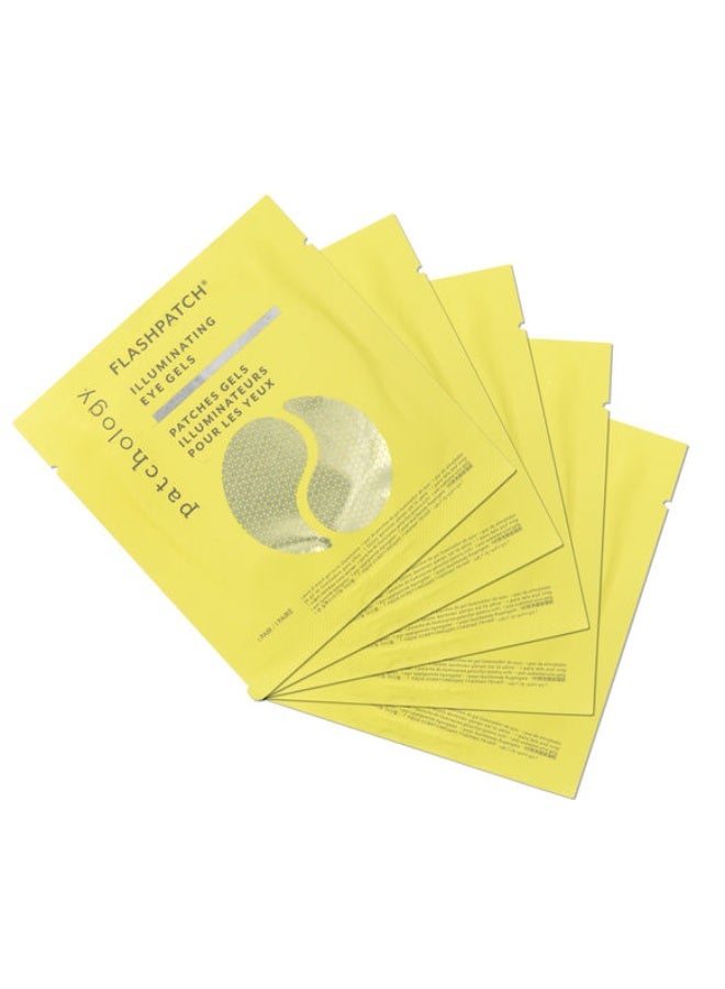 Patchology FlashPatch Illuminating Eye Gels pack of 5 - Image 4