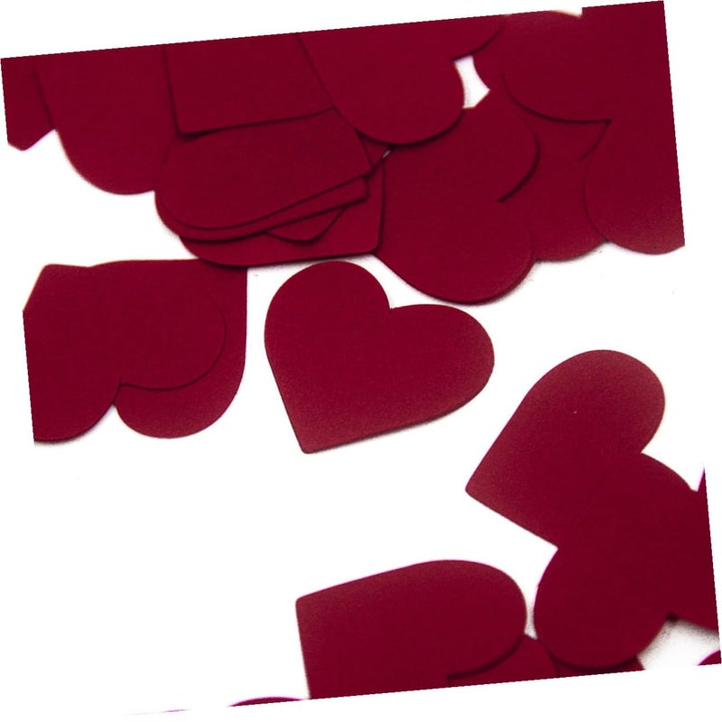 Valentine Wedding Table Decoration 60pcs Glitter Heart Confetti Random Color - Image 4