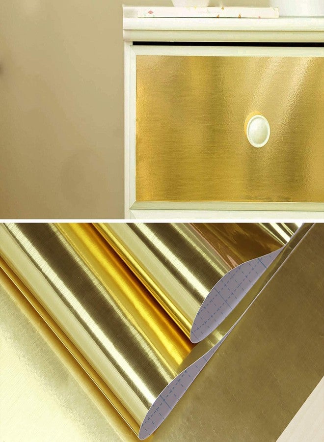 صن بيرد ورق لاصق ذاتي اللصق من صن بيرد، ذهبي معدني، مناسب للفولاذ المقاوم للصدأ، سطح لامع، 12 × 60 بوصة - Image 1