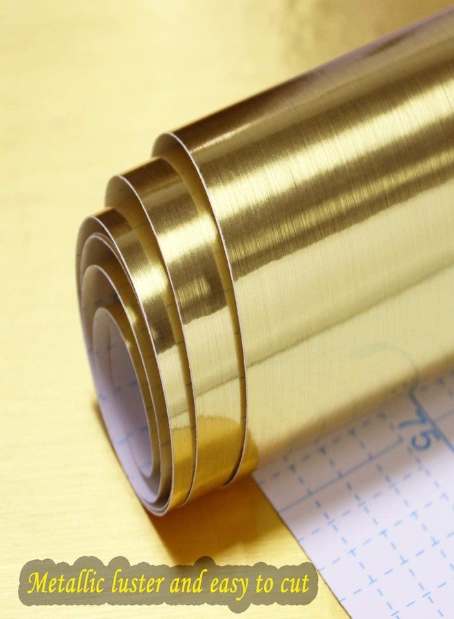 صن بيرد ورق لاصق ذاتي اللصق من صن بيرد، ذهبي معدني، مناسب للفولاذ المقاوم للصدأ، سطح لامع، 12 × 60 بوصة - Image 2