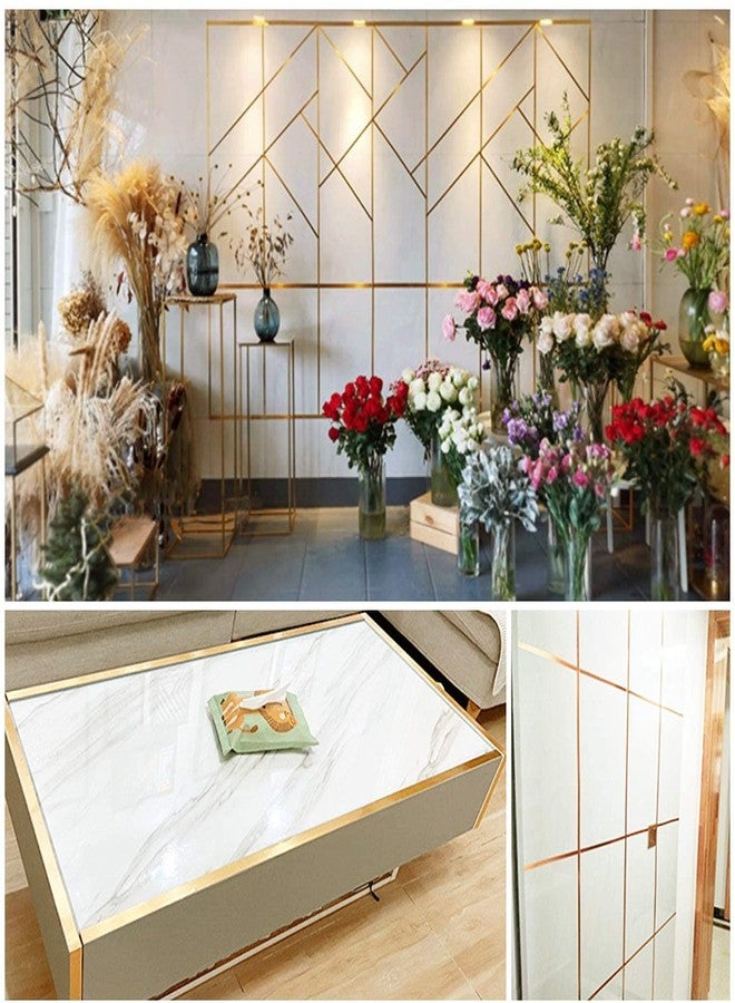 صن بيرد ورق لاصق ذاتي اللصق من صن بيرد، ذهبي معدني، مناسب للفولاذ المقاوم للصدأ، سطح لامع، 12 × 60 بوصة - Image 5